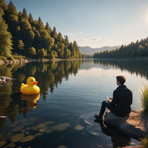 Rubber Duck Self-Improvement